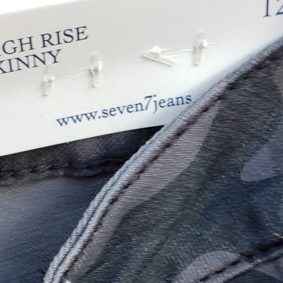 Seven 7 HIGH RISE SKINNY JEAN - Picture 3 of 3